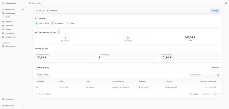 Aperçu 2 de Plateforme e-commerce multi-enseigne